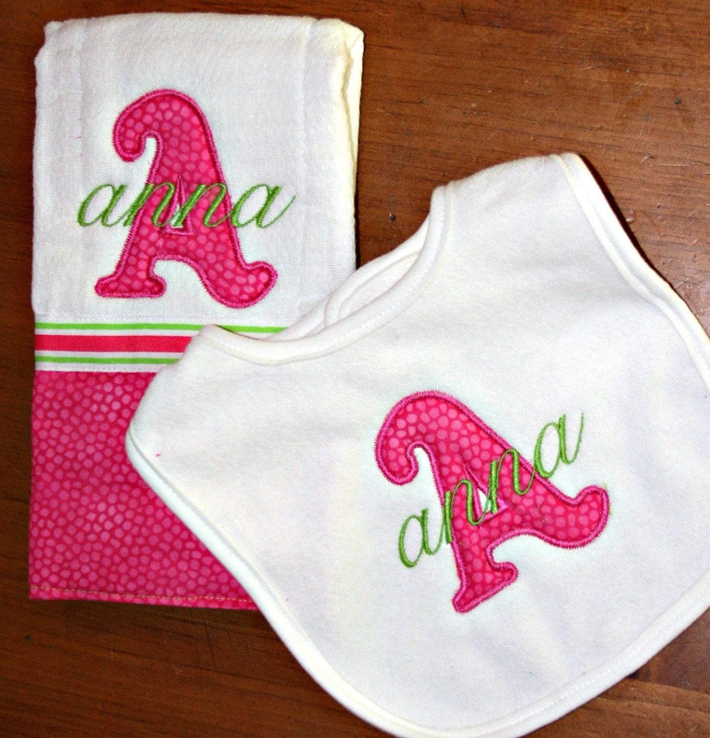 Benutzerdefinierte Applizierte Ersten Rülpser Tuch Und Lätzchen Set von Etsy - BoutiqfullyYours