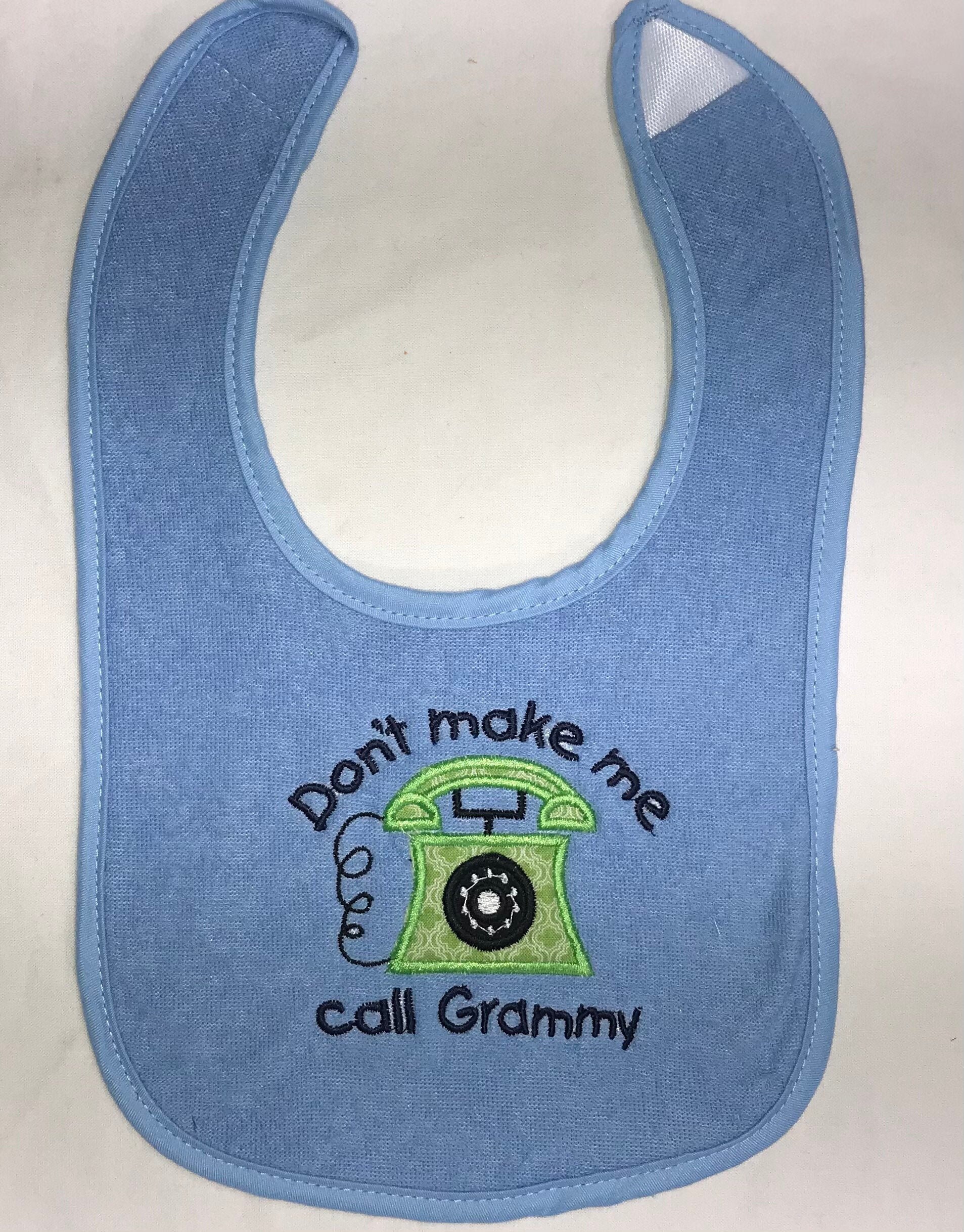 Don't Make Me Call Grammy Individuell Appliziertes Lätzchen von Etsy - BoutiqfullyYours