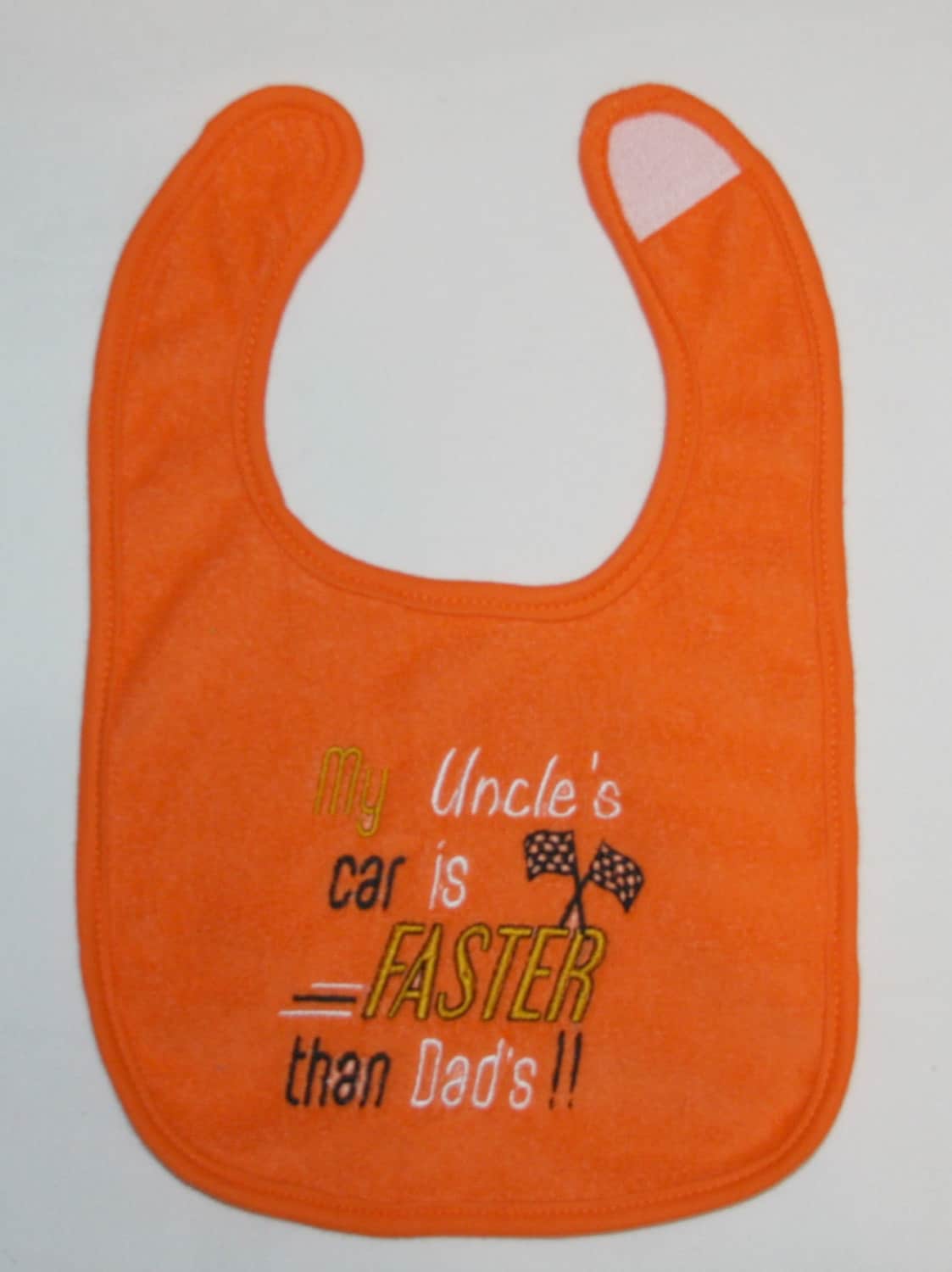 Mein Onkel Auto, Wenn Faster Als Papa Benutzerdefinierte Bestickte Lätzchen von Etsy - BoutiqfullyYours