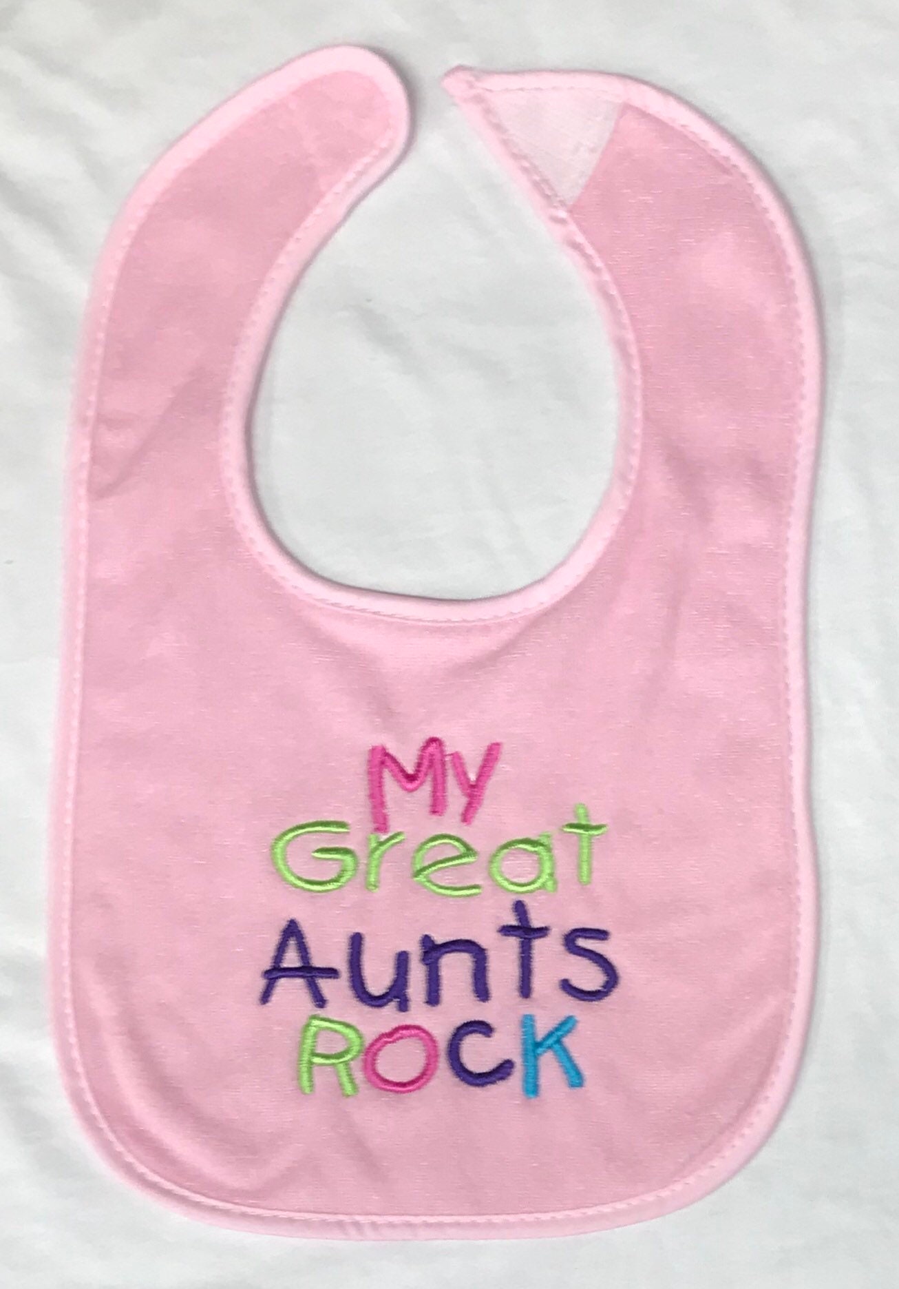 Meine Großen Tanten Rock Benutzerdefinierte Bestickt Lätzchen von Etsy - BoutiqfullyYours