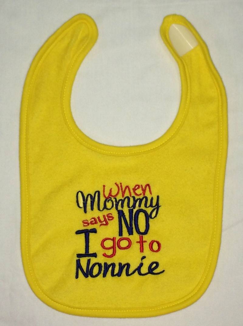 When Mommy Says No I Go To Nonnie Custom Besticktes Ätzchen von Etsy - BoutiqfullyYours
