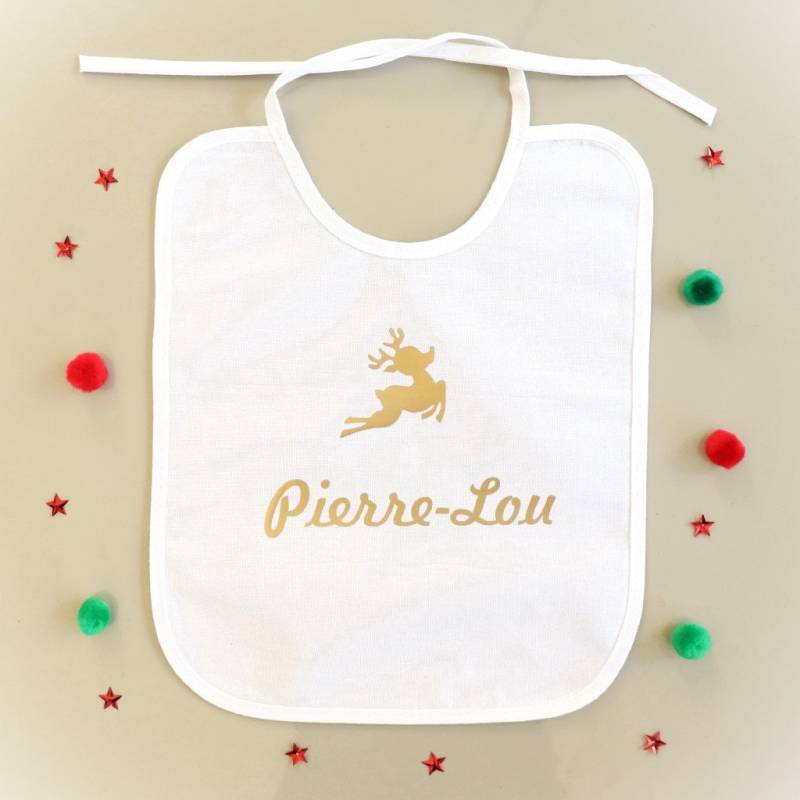 Anpassbares Weihnachtslätzchen, Mein Erstes Weihnachten, Baby-Weihnachtsgeschenk von Etsy - BoutiqueAteliernat