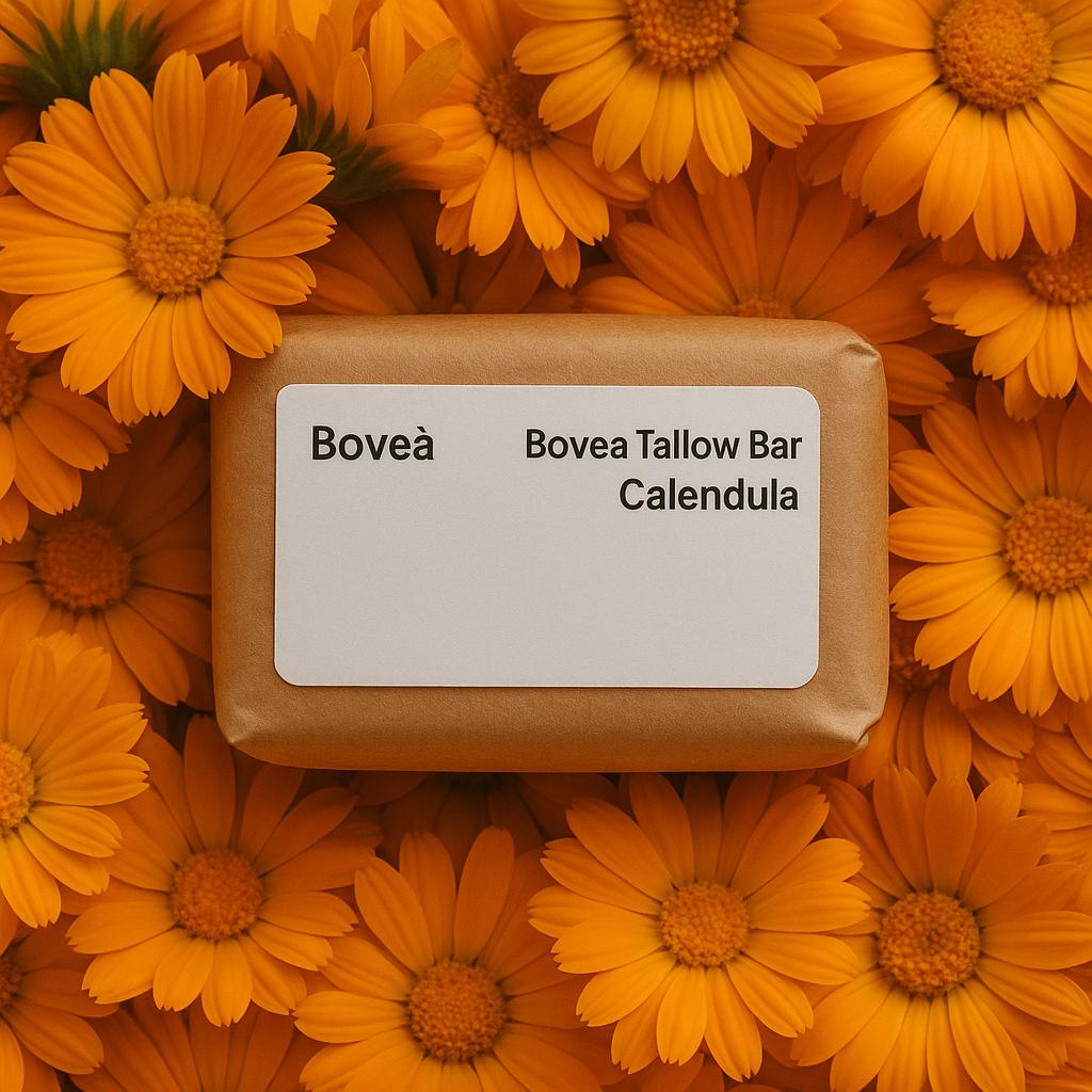 Ringelblume Naturseife - Mit Wagyu-Talg + Calendula von Etsy - BoveaTallow