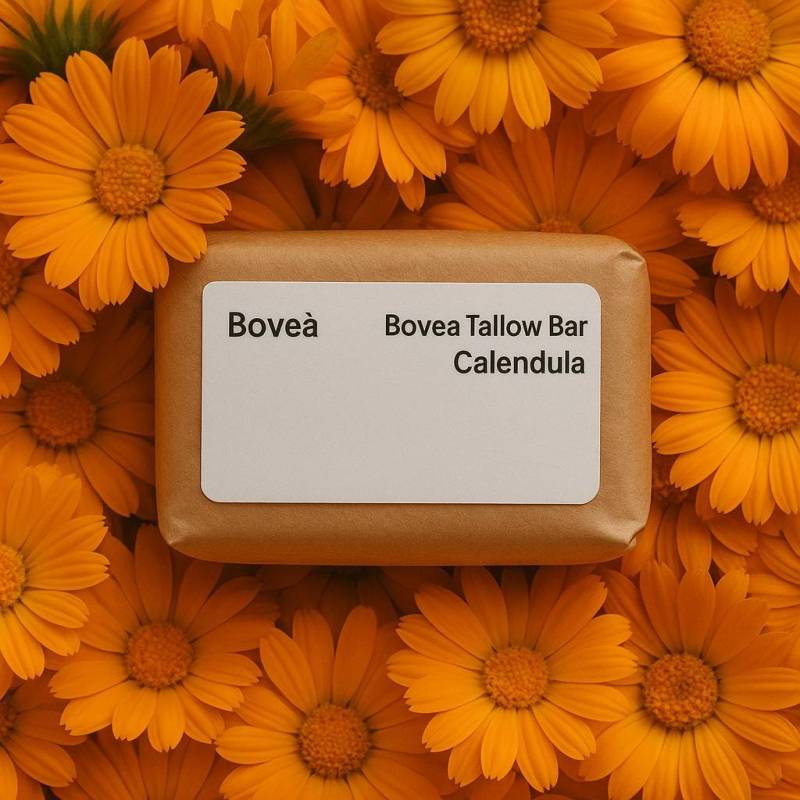 Ringelblume Naturseife - Mit Wagyu-Talg + Calendula von Etsy - BoveaTallow