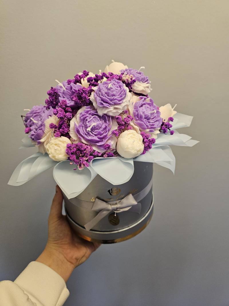 Duftkerzen Tutti Frutti, Flower Box , Kerzenbox, Mit Kerzen, Als Geschenk, Kerzen von Etsy - BoxNela