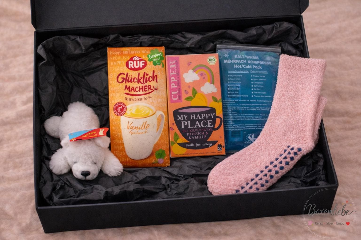 Genesungsbox Geschenk, Gute Besserung Geschenkbox, Care Paket Krank, Wohlfühlbox , Self Box, Geschenk Freundin von Etsy - BoxenliebeVonSandra