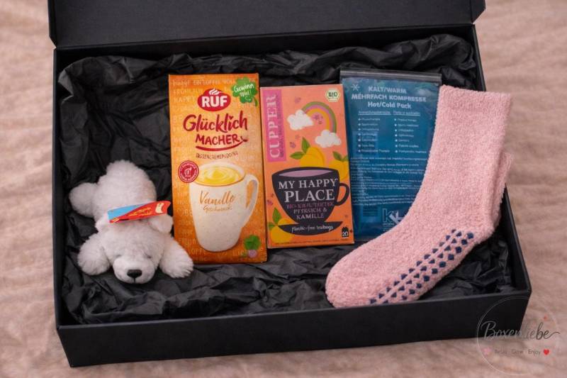 Genesungsbox Geschenk, Gute Besserung Geschenkbox, Care Paket Krank, Wohlfühlbox , Self Box, Geschenk Freundin von Etsy - BoxenliebeVonSandra