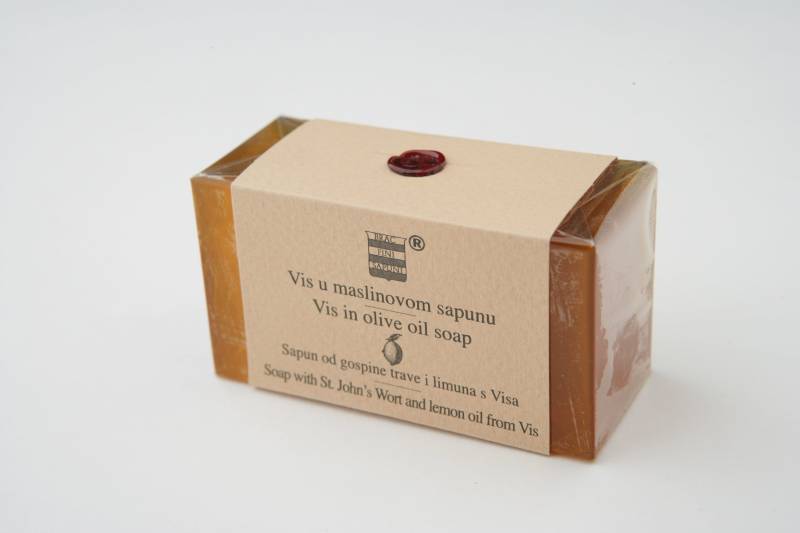 Oliven & Johanniskraut-Seife Aus Vis Oliven & Johanniskraut-Seife Aus Vis von Etsy - BracFiniSapuni