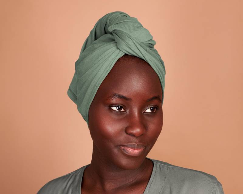 Lime Cream, T-Shirt Haar Handtuch Wrap Voll, Grün, Lockiges von Etsy - BreezyTee