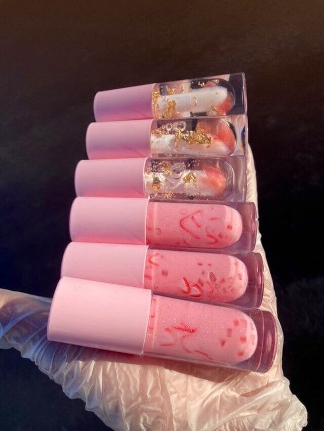 Rosa Drink Lipgloss| Von Brownsugarbabeshop von Etsy - BrownSugarBabeShop