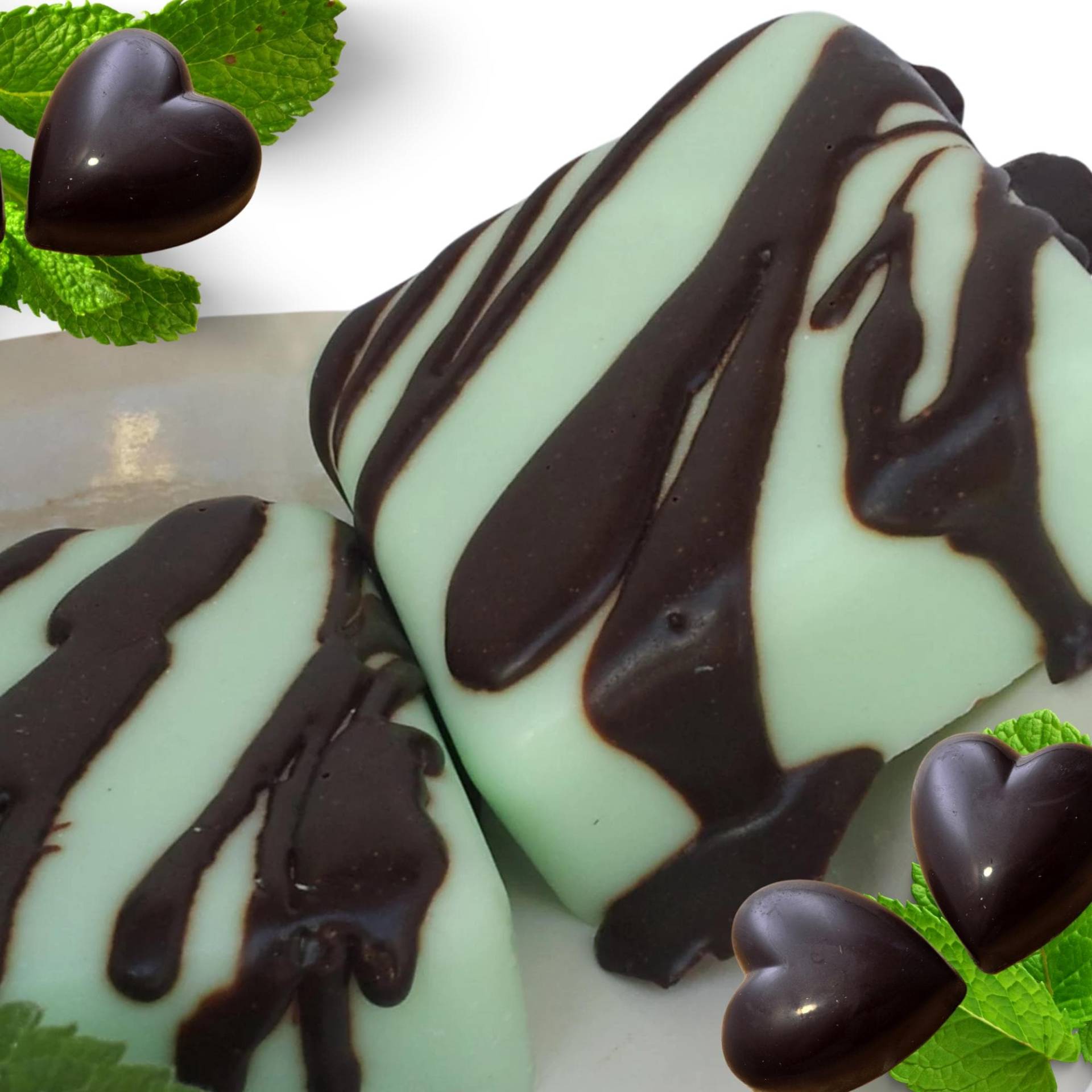 Schokolade Minze Seifen Bar, Handwerker Geschenk von Etsy - BubblesUpByBethieB