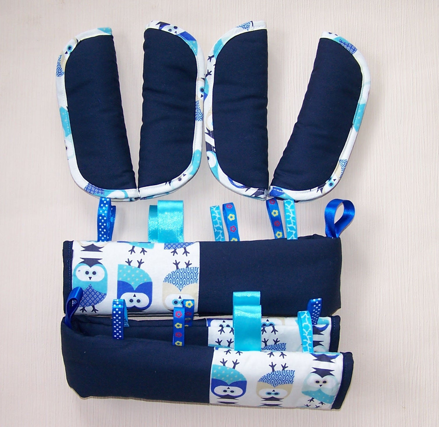 2 Bügelbezüge Und Paar Gurtpolster von Etsy - BuggyTextile