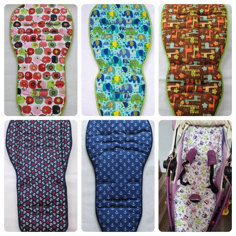 Sitzauflage Zum Wenden, Sommer Für "Quinny" von Etsy - BuggyTextile