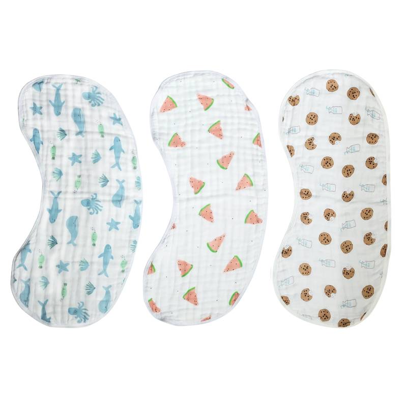 Große Musselin Baby Spucktuch Lätzchen 2-In-1 Und Vollabdeckung 8 Schichten Saugfähiger von Etsy - BundledBabyShop