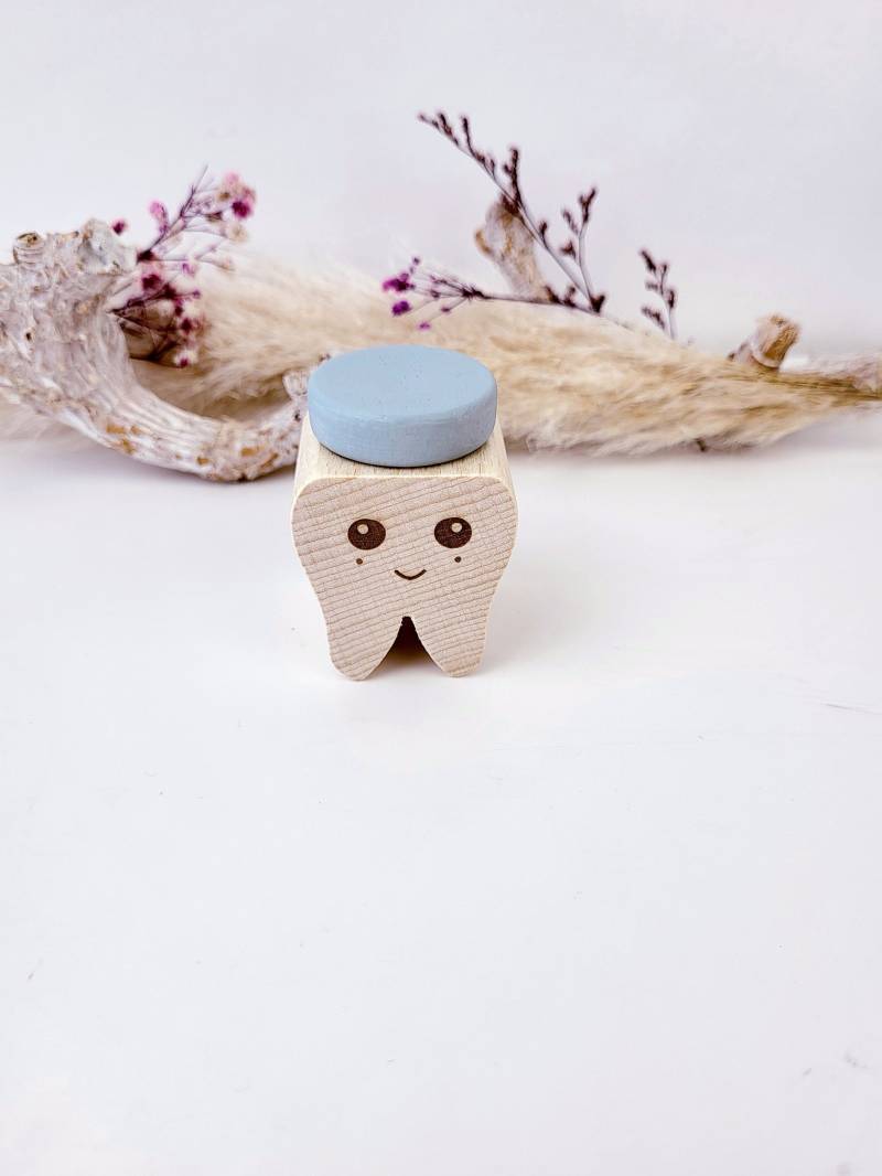 Zahndose Aus Holz Für Kinder, Kind, Personalisierte Zahndose, Mädchen Und Jungen, Mit Name, Milchzähne Kinder von Etsy - BuntesBienchen