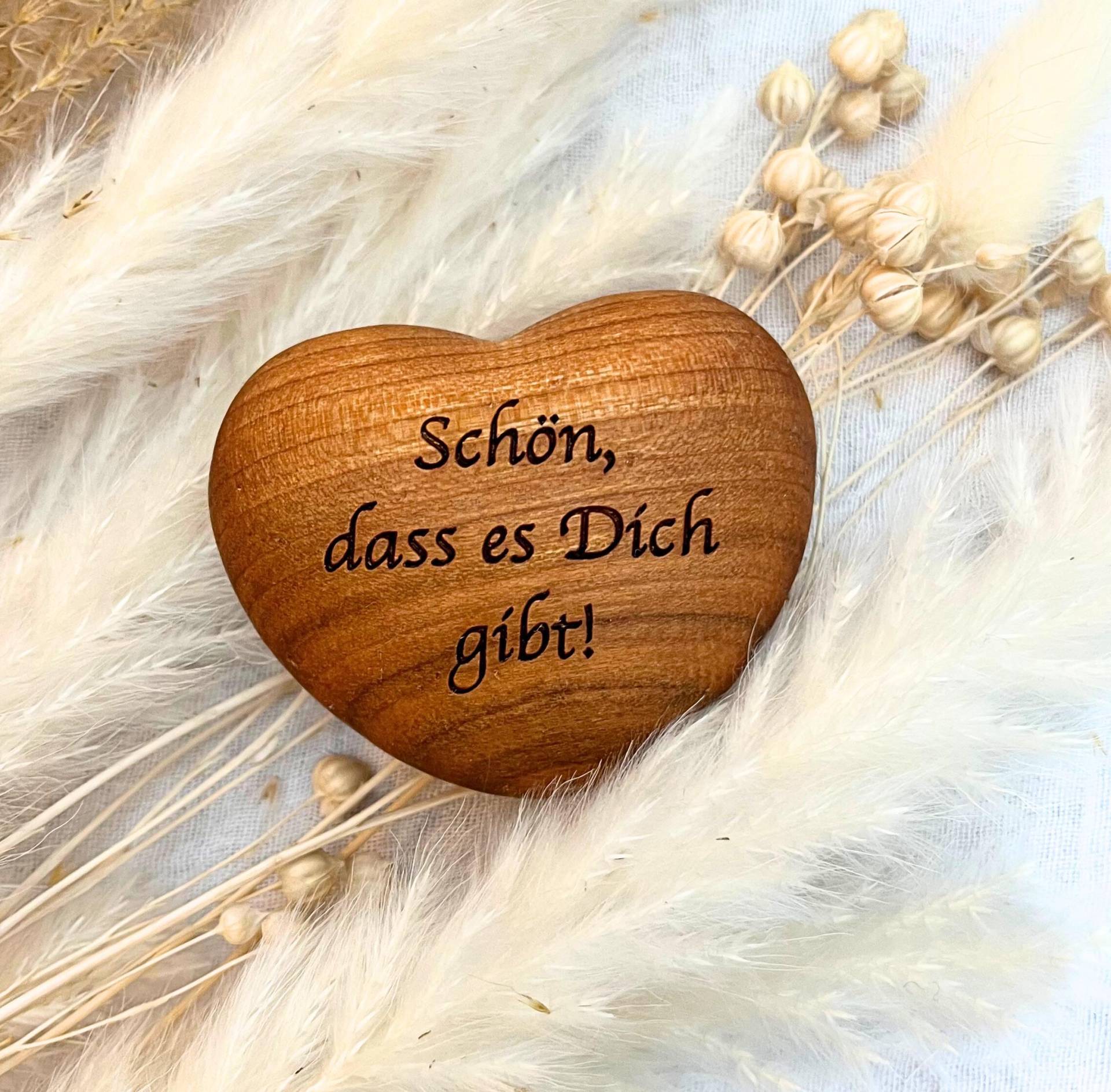 Herz Aus Holz Mit Gravur, Handschmeichler von Etsy - Buramont