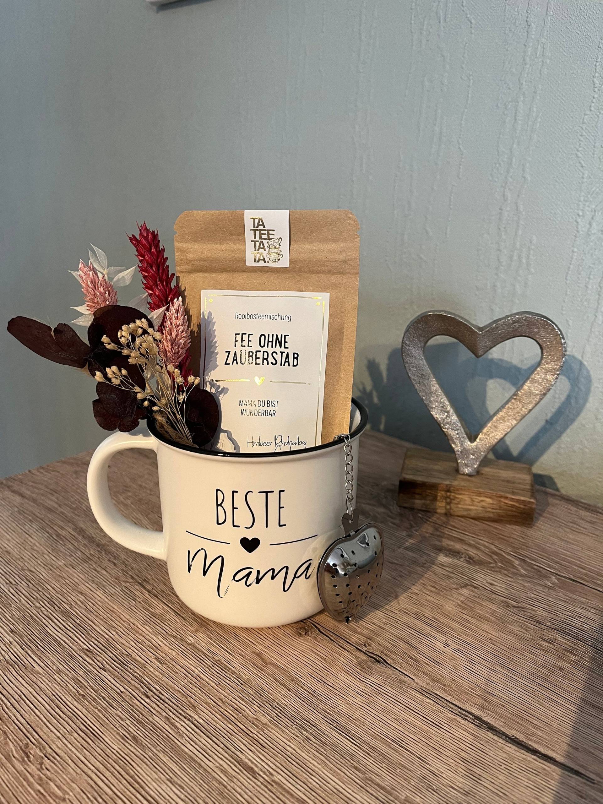 Geschenkset Tasse | Tee Muttertag von Etsy - BurkiKreativ
