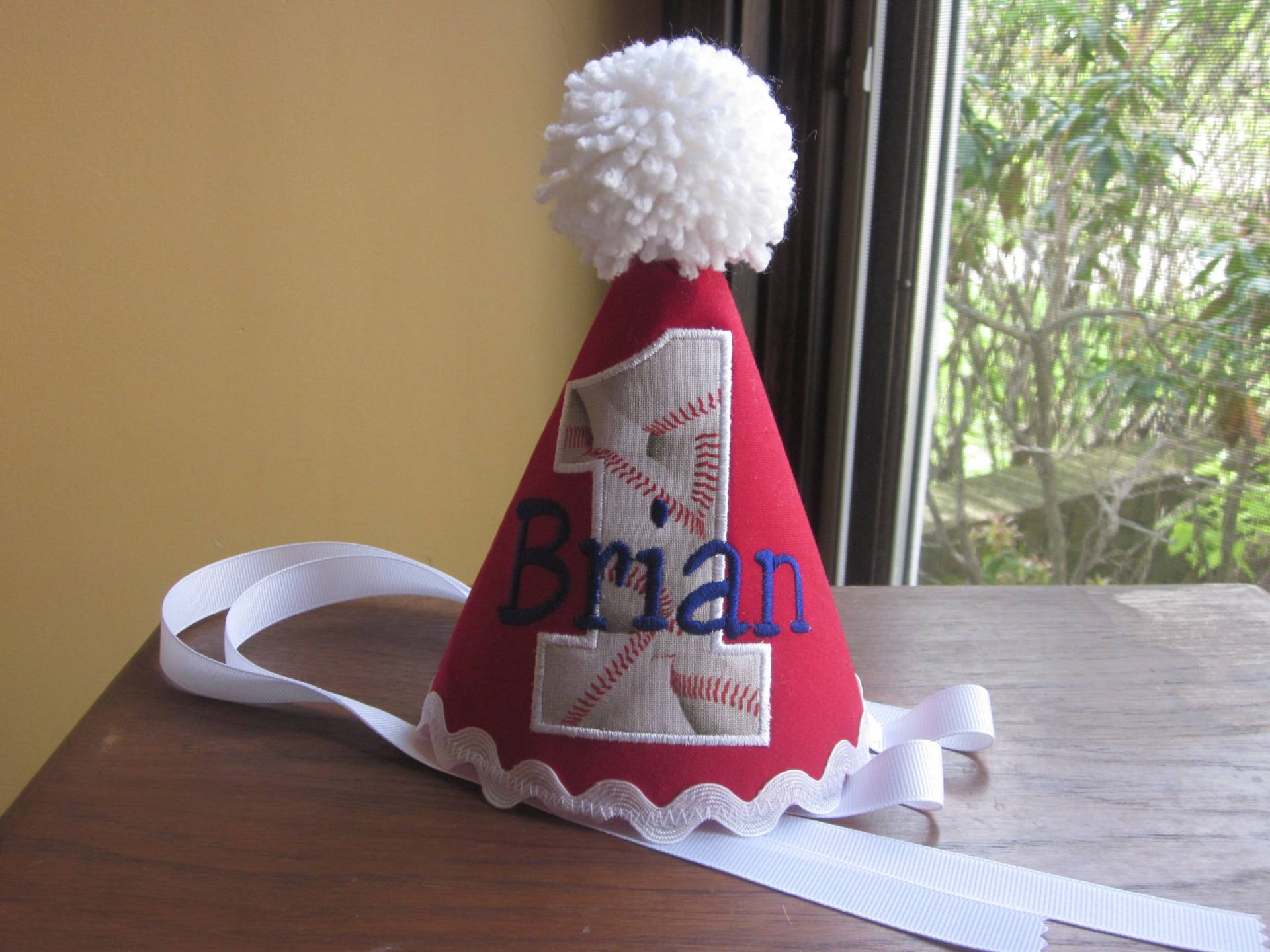 First Birthday Hat Baseball Themed Little Slugger von Etsy - BurpieBundles