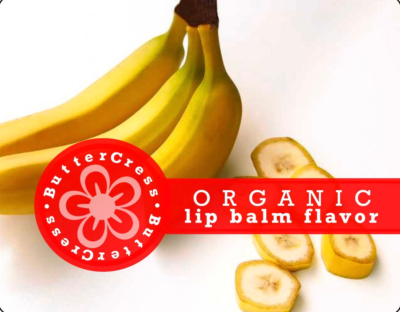 Banana Bio Ungesüßtes Aromaöl Für Lippenbalsam, Glosse & Peelings von Etsy - ButterCress