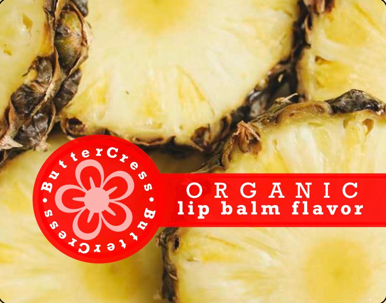 Ananas Bio-Lippenbalsam-Aromaöl | Ungesüßtes Lippenaroma Für Balsam, Gloss & Peelings von Etsy - ButterCress