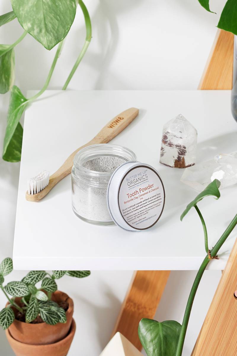Zahnpulver/Zahnpasta Bio-Zahnpulver Bio-Zahnpasta Ton-Zahnpaste Remineralisierendes von Etsy - ButterMeUpOrganics