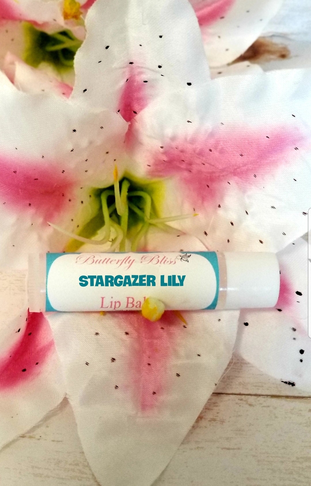 Blüten Lippenbalsam | Lilie Frühlings Frühlingsduftender Frühling Geschenkideen Zum Muttertag Sicherer von Etsy - ButterflyBlissShop