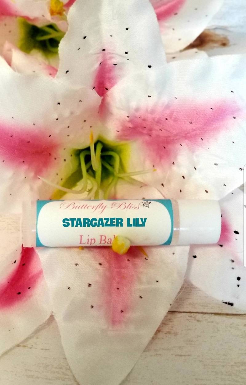 Blüten Lippenbalsam | Lilie Frühlings Frühlingsduftender Frühling Geschenkideen Zum Muttertag Sicherer von Etsy - ButterflyBlissShop
