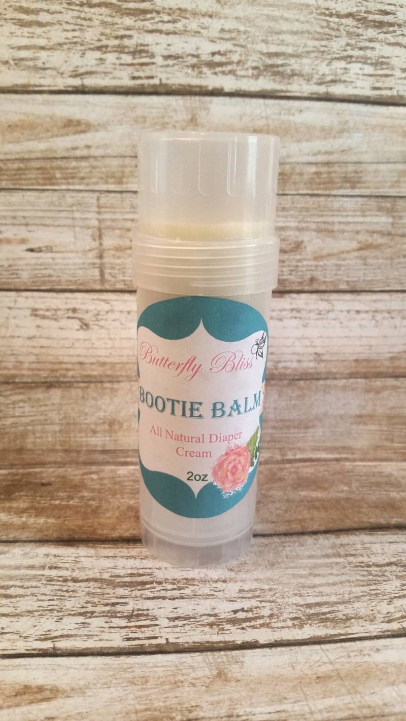 Bootie Balsam | Natürliche Hautausschlag Creme Ganz Natürlicher Handgemachte Windelcreme Empfindliche Haut Pobalsam Bio-Salbe von Etsy - ButterflyBlissShop