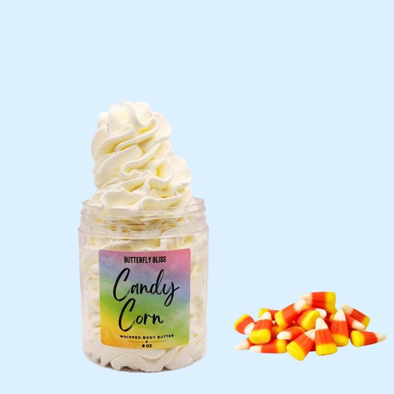 Candy Corn Buttercreme | Sheabutter Geschlagen 120 Ml Halloween Geschenke Handarbeit Körperbutter Herbst Lotion Halloween-Feiertag von Etsy - ButterflyBlissShop