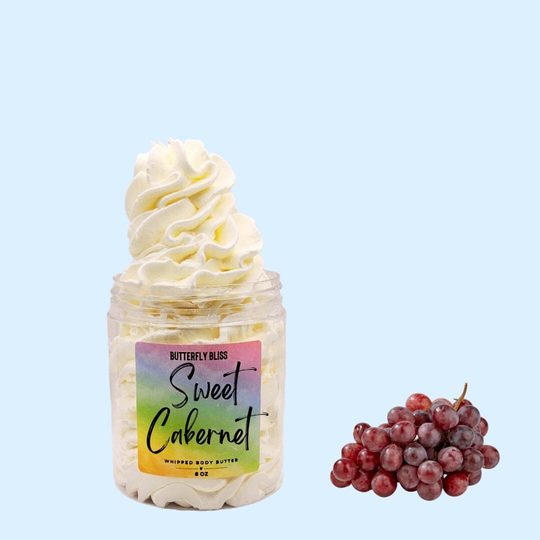 Gesichts Feuchtigkeitscreme | Cabernet Bio Gesichtscreme Bio-Handcreme Bio-Fußcreme Pflege Empfindlicher Haut Tagescreme von Etsy - ButterflyBlissShop