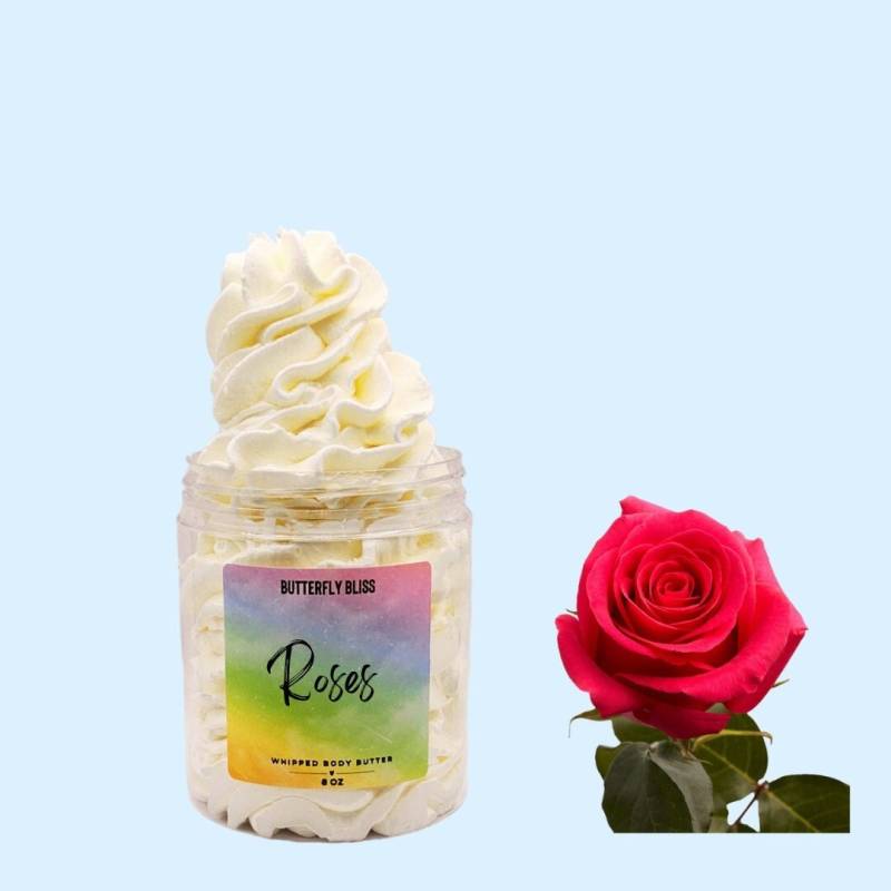 Handgemachte Lotion | Rosenwasser Selbstgemachte Bio-Lotion Feuchtigkeitslotion Beste Trockene Haut Vegane von Etsy - ButterflyBlissShop