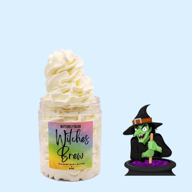 Hexengebräu | Körperbutter Aufgeschlagen Feuchtigkeitscreme Lotion Halloween Geschenk von Etsy - ButterflyBlissShop