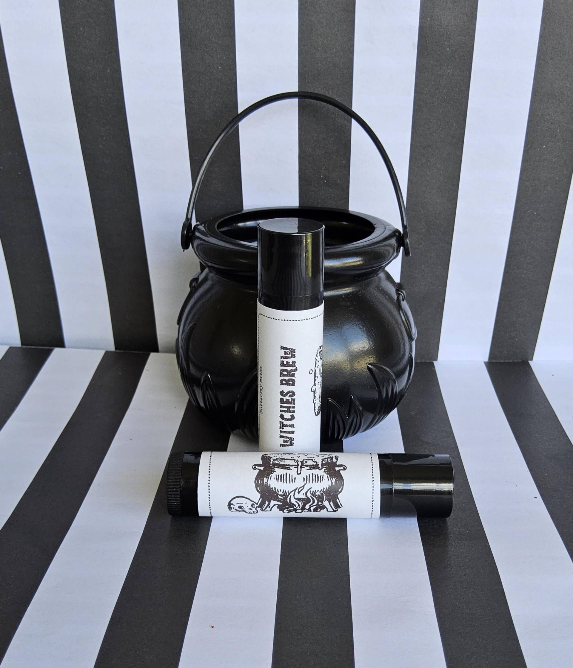 Hexengebräu - Natürlicher Veganer Lippenbalsam | Herbst Erntedank Halloween Geschenke Hexen Gastgeschenke von Etsy - ButterflyBlissShop