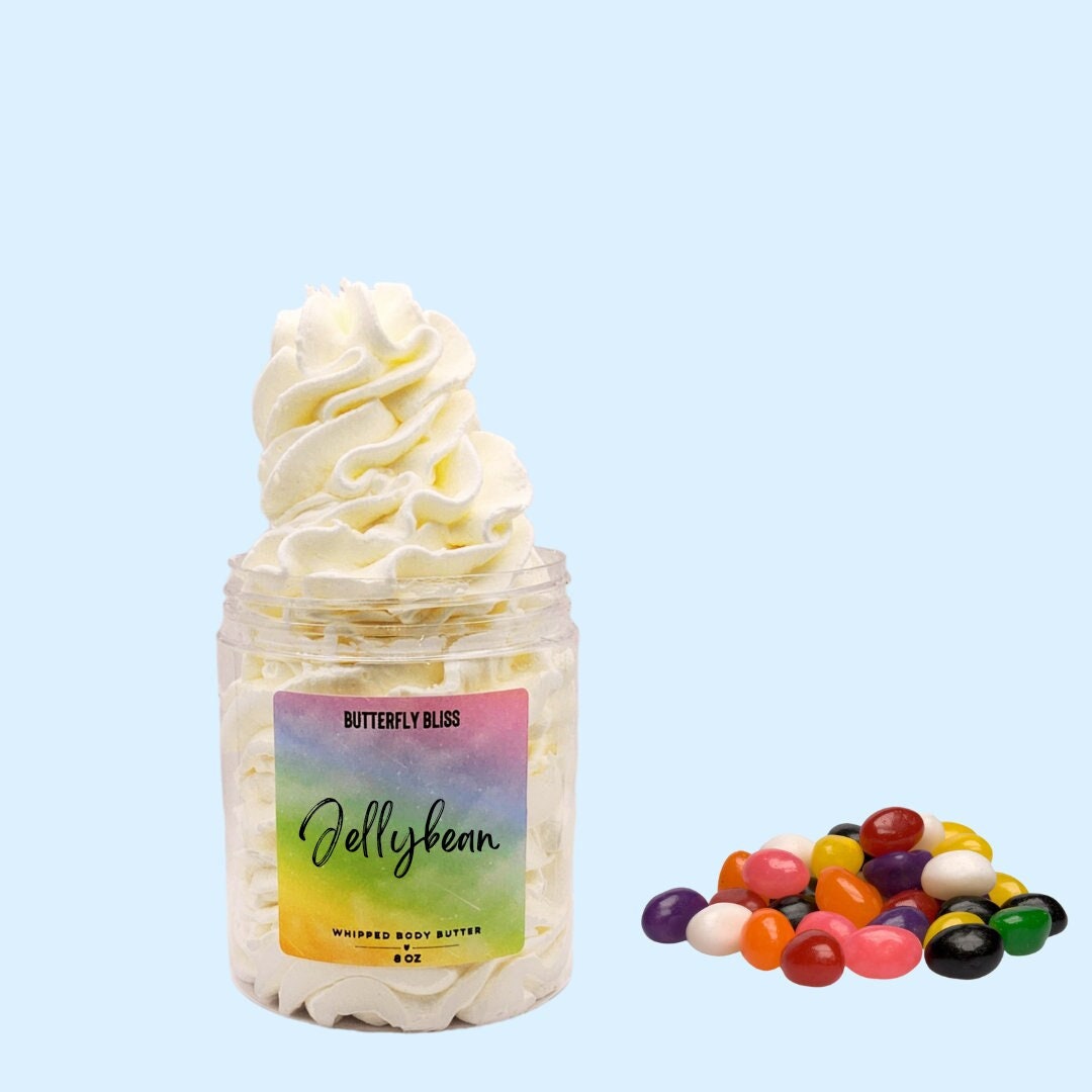 Jellybeans Shea Body Butter Fruchtiger Duft, Natürliche Lotion von Etsy - ButterflyBlissShop