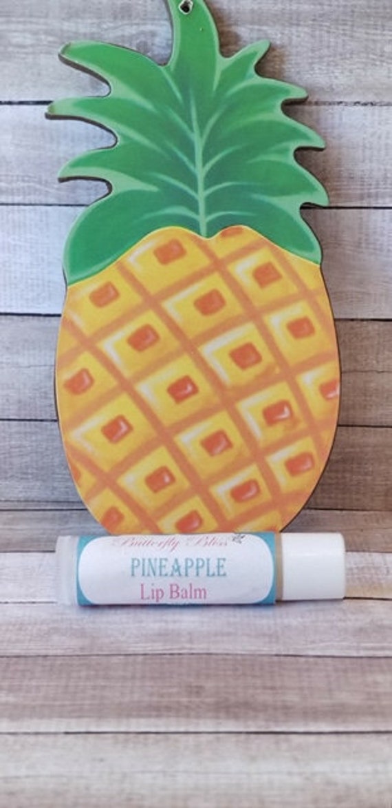 Junge | Ananas Lippenbalsam Duftend Bio Kinder Personalisiert Tube Für Chap Teenager von Etsy - ButterflyBlissShop