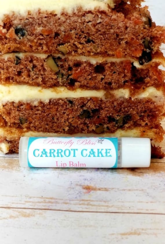 Karottentorte Lippenbalsam | Kuchen Duftend Ostergeschenke Osternest Geschenke Geschenkideen Für Kinder Mitarbeiter von Etsy - ButterflyBlissShop