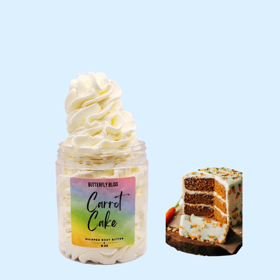 Kuchen Körperbutter | Karottentorte Dessert Duftende Süße Bäckerei Duftende Lotion von Etsy - ButterflyBlissShop