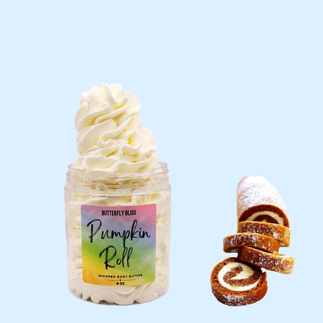 Kürbis Körperbutter | Kürbisrolle Lotion Aufgeschlagen Natürliche Bio von Etsy - ButterflyBlissShop