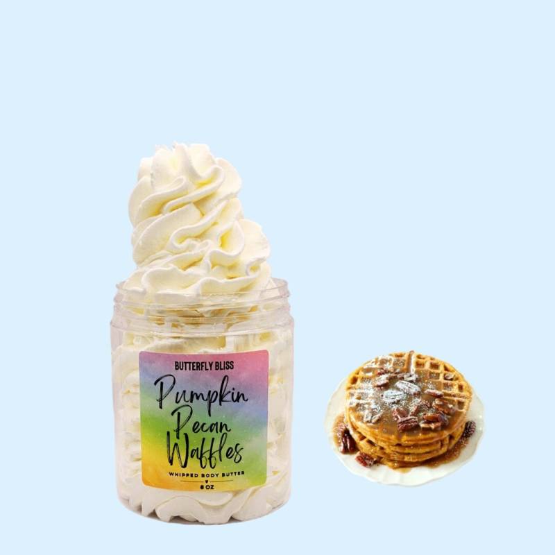 Kürbis Pekannuss Waffeln Körperbutter | Duftende Geschlagene Bäckerei Waffel Lotion von Etsy - ButterflyBlissShop