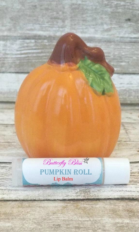 Kürbis Roll Lippenbalsam | Themen Herbst Favors Gastgeschenke Geschenke Mitarbeitergeschenk von Etsy - ButterflyBlissShop