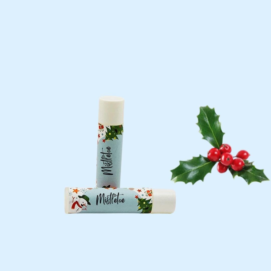 Mistelzweig Lippenbalsam | Mistel Duftend Weihnachtlich Duftendes Urlaub Geschenkideen Für Die Ferien Günstiges Weihnachtsgeschenk von Etsy - ButterflyBlissShop