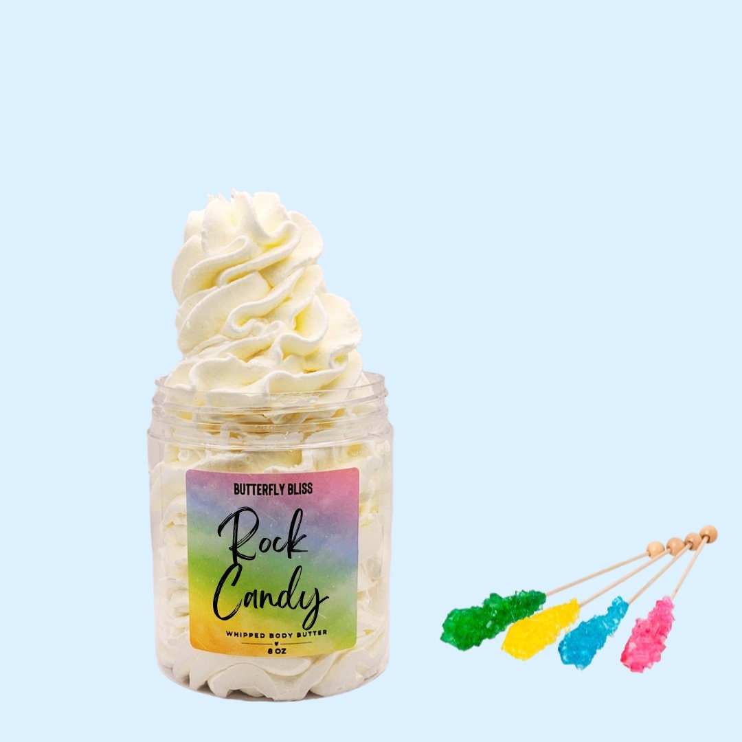 Süßigkeits-Körperbutter | Bonbon Duftende Körperbutter Kandis Duftend Kandiszucker Ostergeschenke Süße von Etsy - ButterflyBlissShop