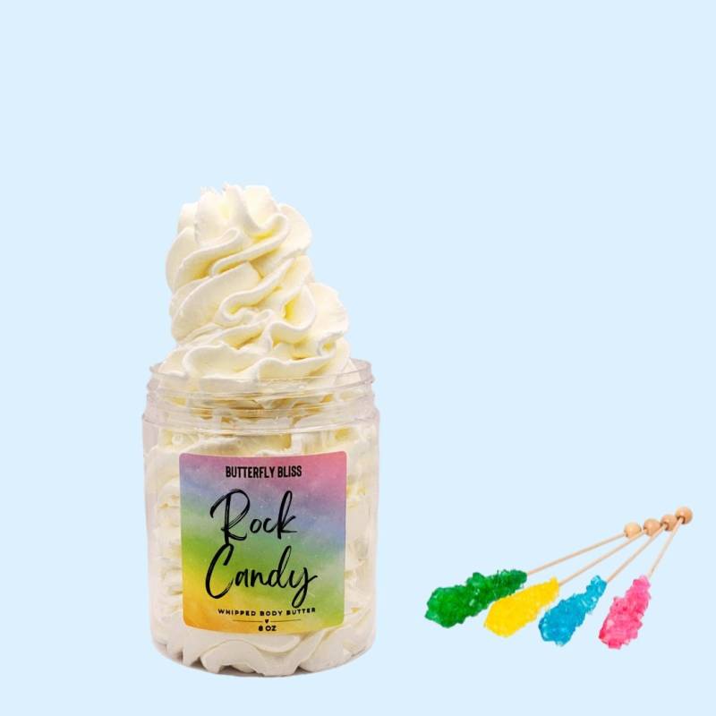 Süßigkeits-Körperbutter | Bonbon Duftende Körperbutter Kandis Duftend Kandiszucker Ostergeschenke Süße von Etsy - ButterflyBlissShop