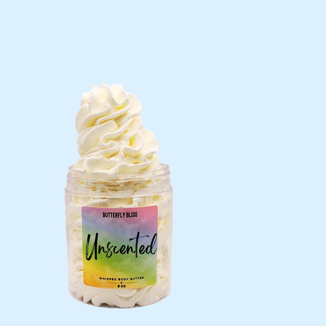 Unparfümierte Körperbutter | Handcreme Unbeduftet Aufgeschlagene Sheabutter Unduftende Fußcreme Körpercreme Lotion von Etsy - ButterflyBlissShop