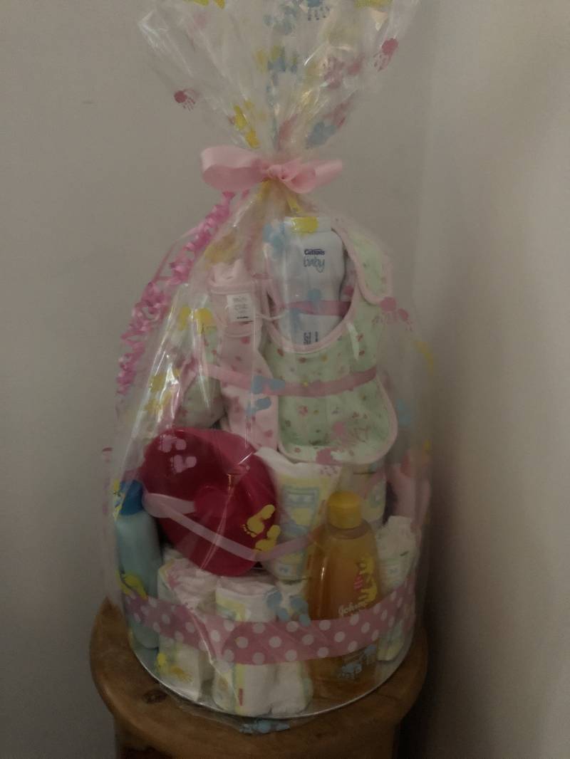 Windel Kuchen von Etsy - ButtonMoonBoutiques