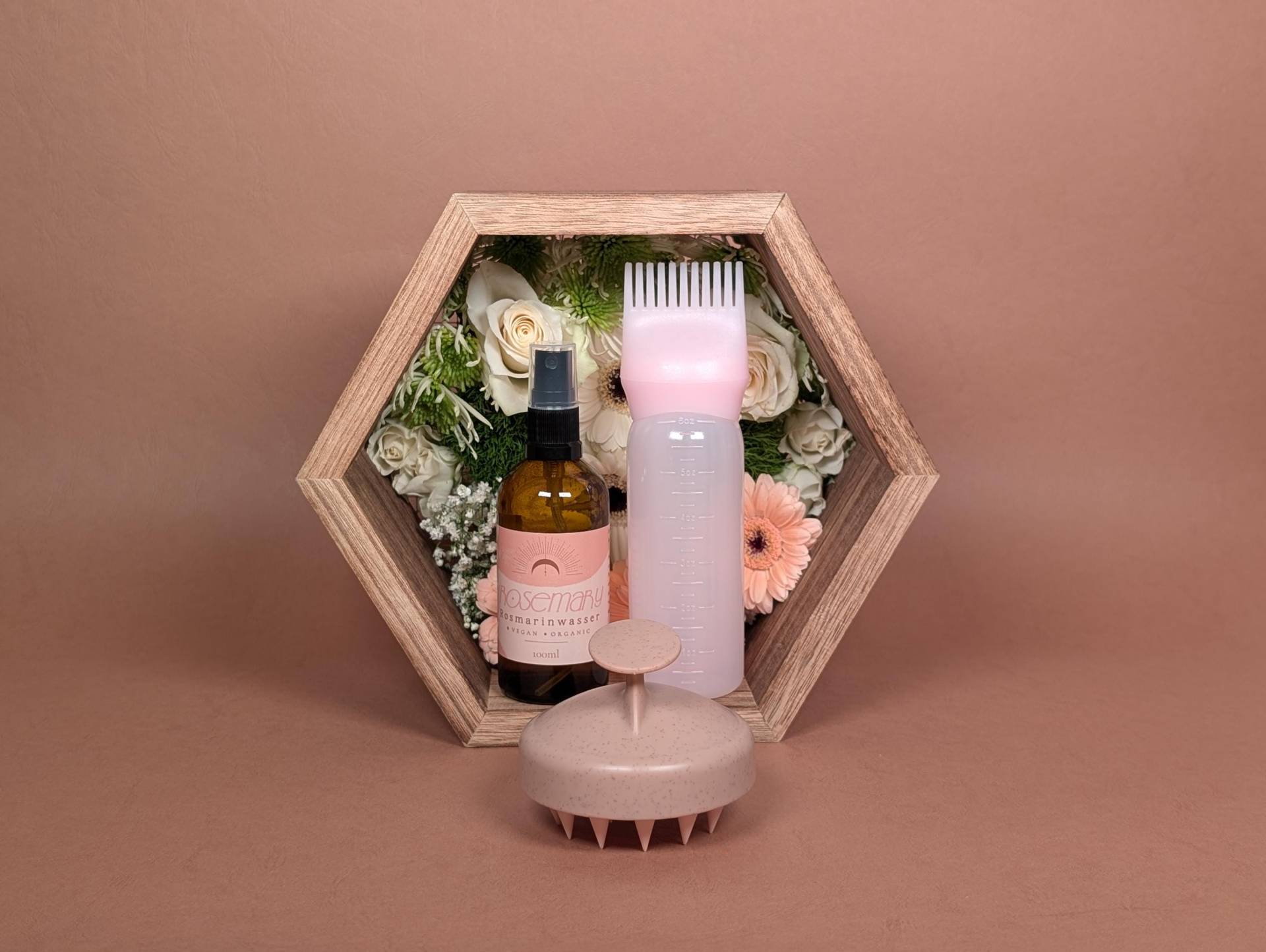 Rosmarinwasser, Kopfhautmassagebürste & Haarwurzelkamm, Kopfhautpflege, Haarpflege - Kopfhaut Bundle Rosmarinwasser, Kopfhautmassagebürste & Haarwurzelkamm, Kopfhautpflege, Haarpflege - Kopfhaut Bundle von Etsy - ByLiloandSary