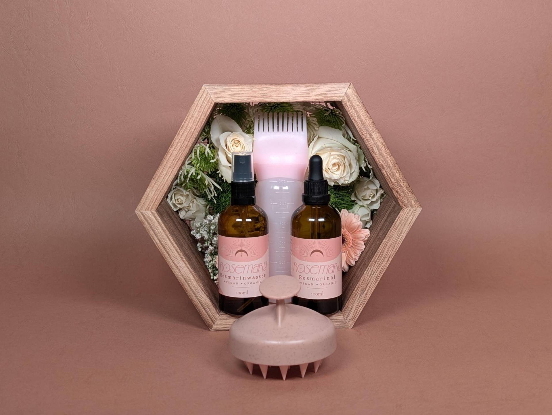 Rosmarinwasser, Rosmarinöl | 100Ml, Kopfhautmassagebürste & Haarwurzelkamm, Kopfhautpflege, Haarpflege - Kopfhaut Bundle Rosmarinwasser, Rosmarinöl | 100Ml, Kopfhautmassagebürste & Haarwurzelkamm, Kopfhautpflege, Haarpflege - Kopfhaut Bundle von Etsy - ByLiloandSary