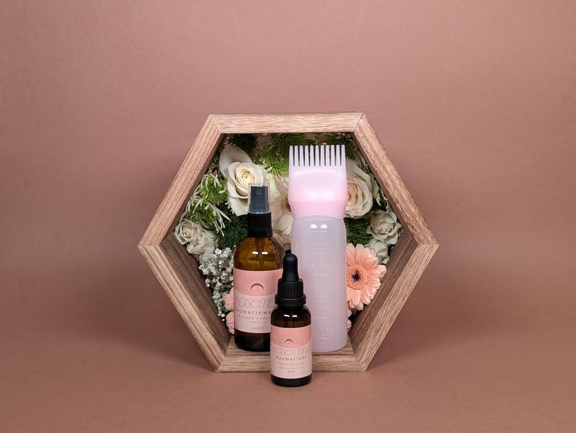 Rosmarinwasser, Rosmarinöl & Haarwurzelkamm, Kopfhautpflege, Haarpflege - Kopfhaut Bundle Rosmarinwasser, Rosmarinöl & Haarwurzelkamm, Kopfhautpflege, Haarpflege - Kopfhaut Bundle von Etsy - ByLiloandSary