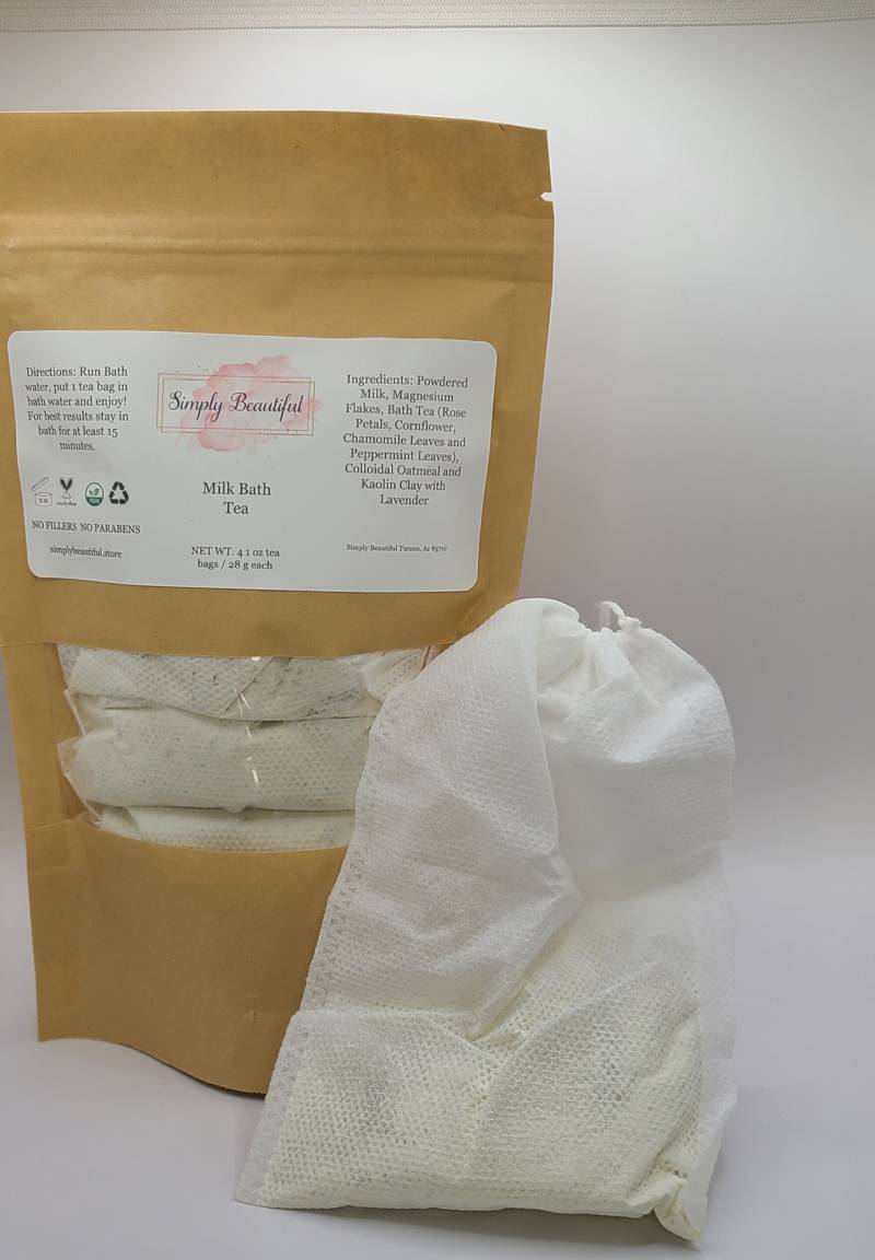 Simply Beautiful Milch Badetee | 4Er Pack von Etsy - BySimplyBeautifulCo