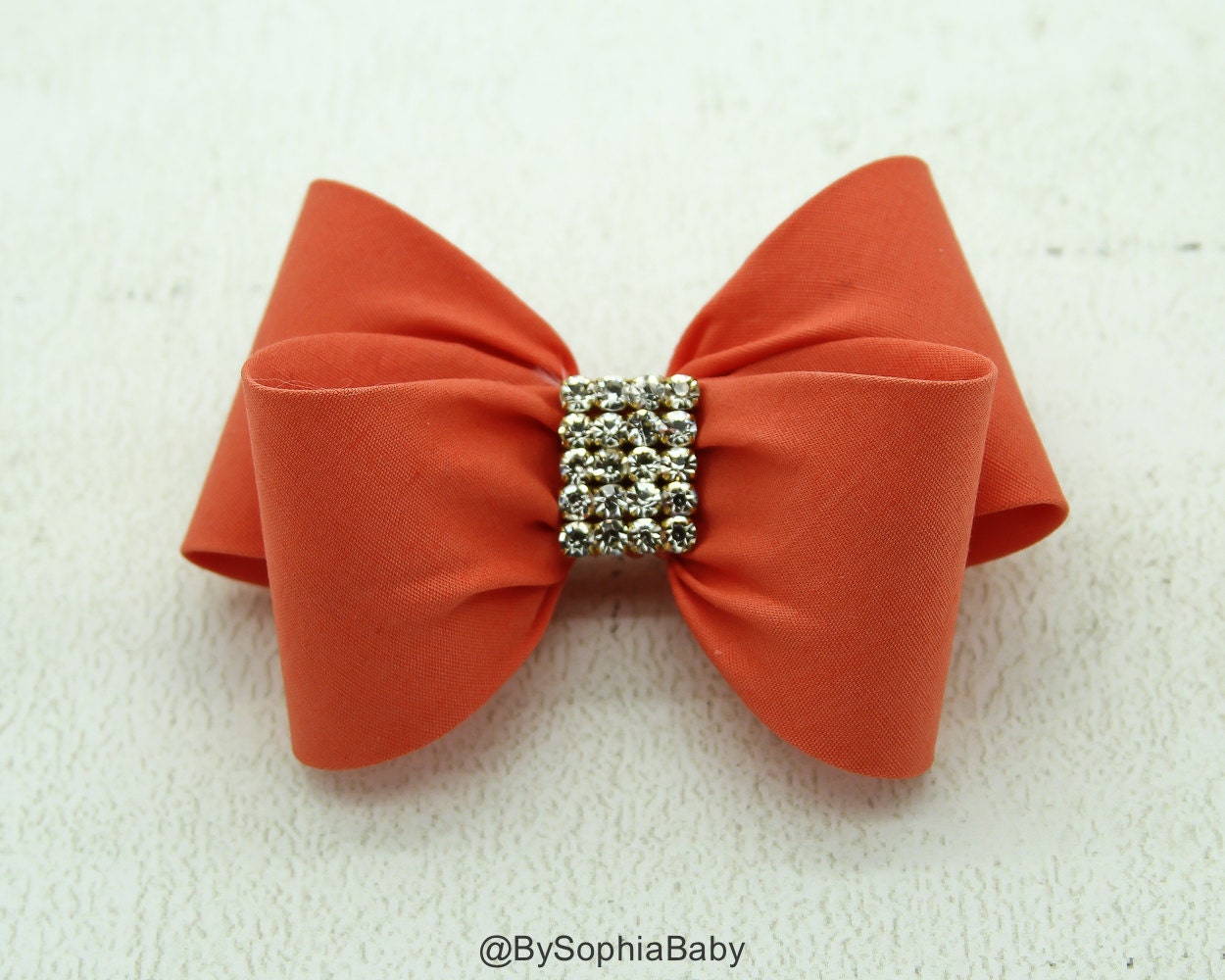 Orange Schleife, Schleife Haarspange, Kleinkind Mädchen Große 1004 von Etsy - BySophiaBaby